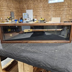 Rifle Display Case with lock
